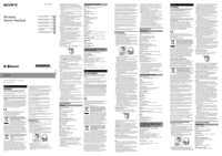 a Ver el documento Sony MDR-10RBT Manual de usuario