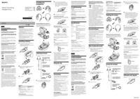 a Ver el documento Sony MDR-NC40 Manual de usuario