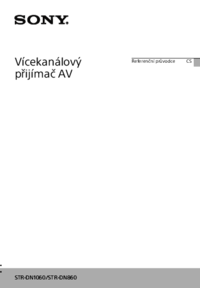 a Ver el documento Sony STR-DN860 Manual de usuario